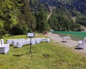 Freie Rednerin Salzburg Klaudia Fagerer Hochzeit Heiterwanger See
